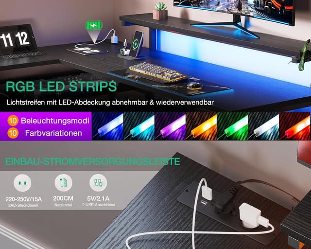 Thumbnail 5 de ODK Escritorio con Cajones 155×110cm