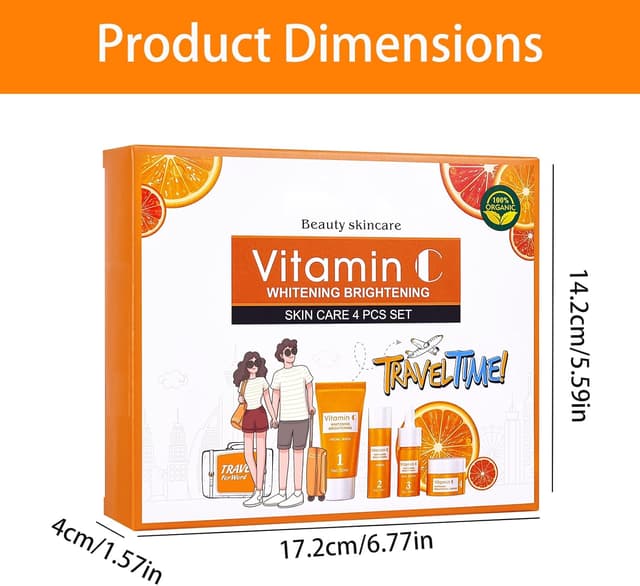 Thumbnail 6 de Skin Care Kit Viso per donna: cofanetto detergere e idratare con Vitamina C