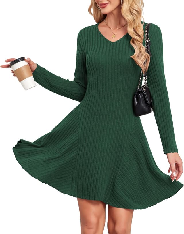 Thumbnail 1 de SENBATU Abito A Maglia Donna Autunno Elegante