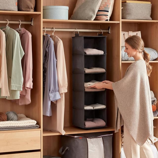 Detalle 1 de Lifewit organizer per armadio 102 cm