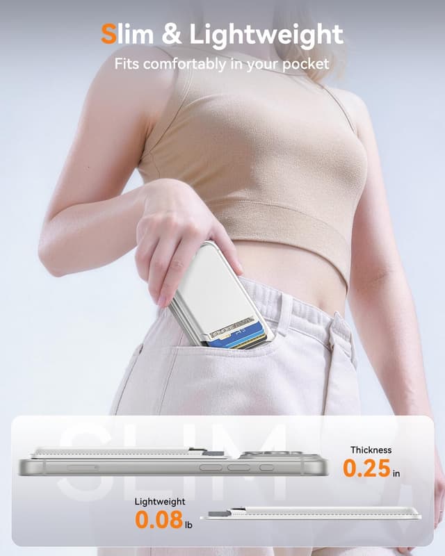 Thumbnail 6 de MagSafe Wallet 0.25 inch slim 5 card