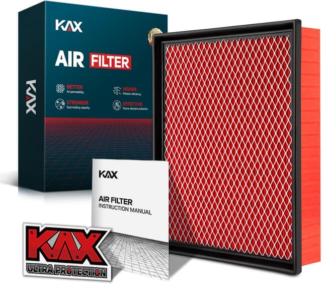 Detalle de KAX Premium Engine Air Filter (GAF027 / CA8755A) Replacement for Select Chevy/GMC/Cadillac/Vehicles
