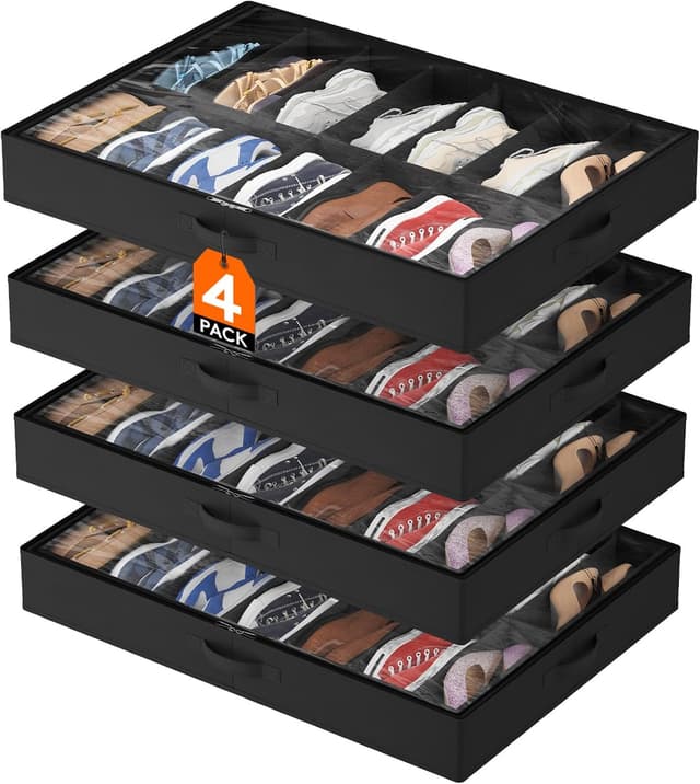 Thumbnail 6 de Lifewit Under Bed Shoe Organizer 24 pairs