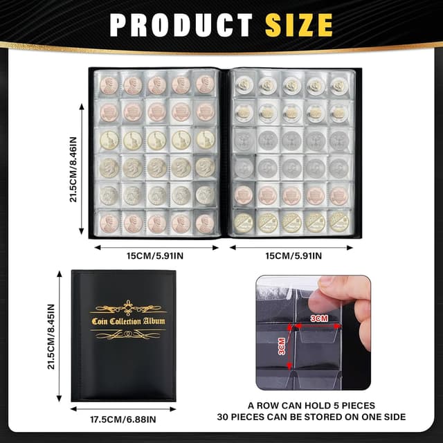 Thumbnail 3 de Münzsammlung 2-Euro Münzsammelalbum mit 480 Fächern