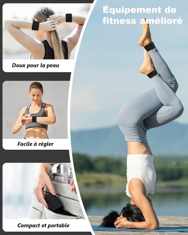 Thumbnail 4 de Spopal Poids Poignet Magnétiques 1 kg