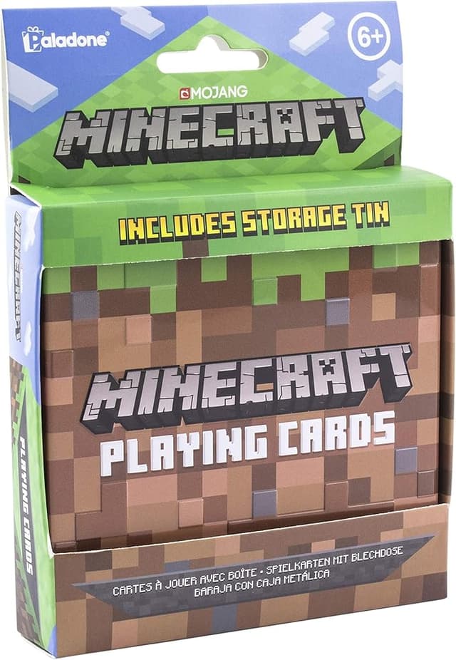 Detalle de Cartas Minecraft con Lata - Regalo para Niños Gamers