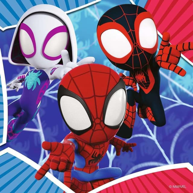 Detalle de Ravensburger Spidey Confezioni da 3 (3x49 pezzi) puzzle per bambini dai 5 anni