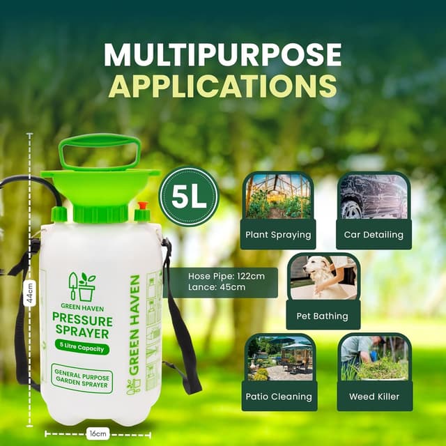 Thumbnail 6 de Green Haven 5 Litre garden sprayer