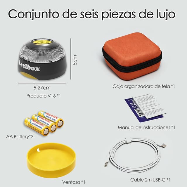 Thumbnail 6 de SUNNIFLY Baliza V16 homologada DGT 3.0