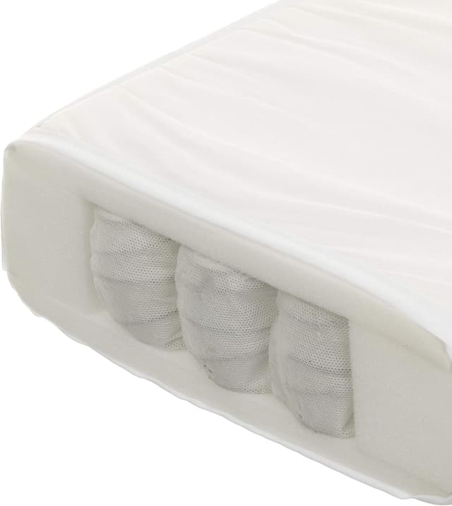 Detalle de Obaby Pocket Sprung Cot Mattress 120 x 60 cm – hypoallergenic, breathable & waterproof removable cover