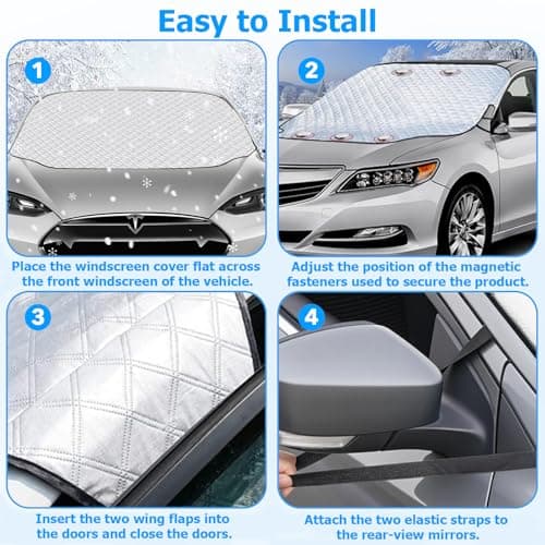 Thumbnail 6 de Housse pare-brise auto 145x110 cm ⚙