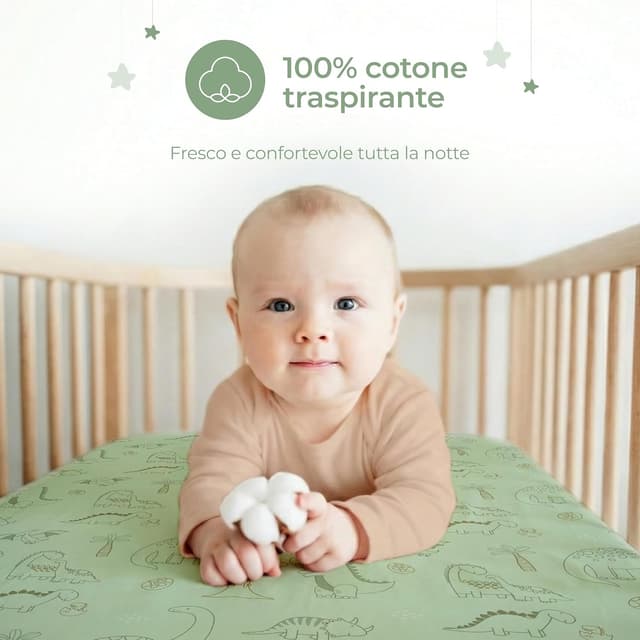 Detalle de Dreamzie lenzuola lettino neonato 60x120