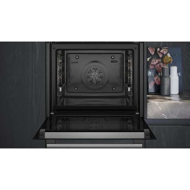 Detalle 2 de Siemens HB578GFS7 Horno 71L Negro Wi-Fi