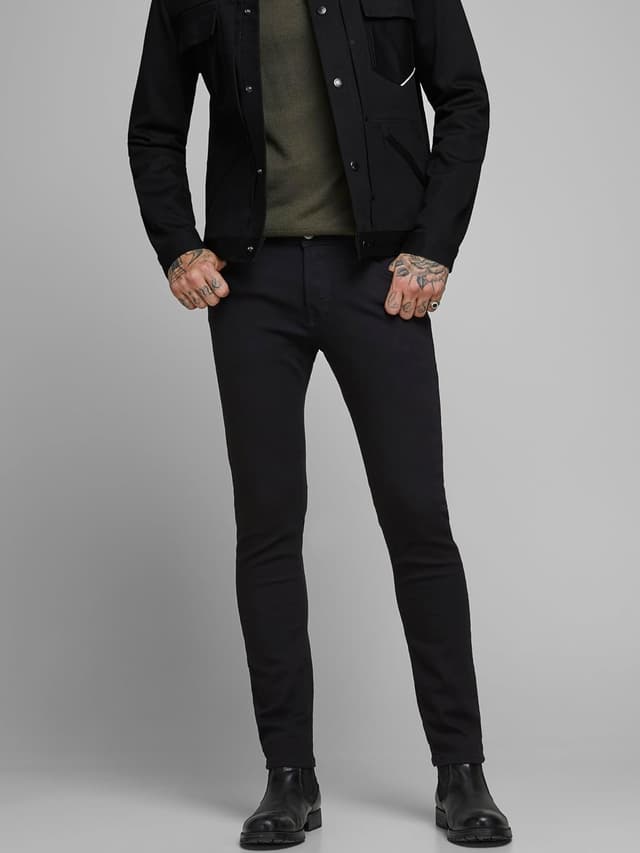 Detalle de JACK & JONES Jjiglenn Jjoriginal Am 812 NOOS — Jean slim homme à taille basse