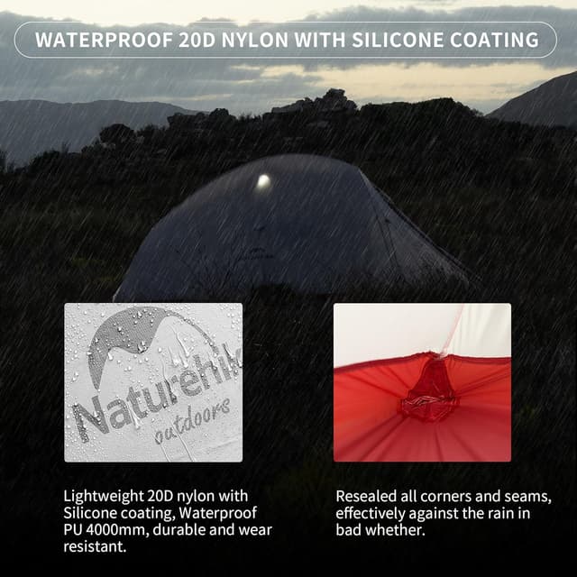 Thumbnail 4 de Naturehike Nuovo Cloud-up 2 Tenda 1,7 kg