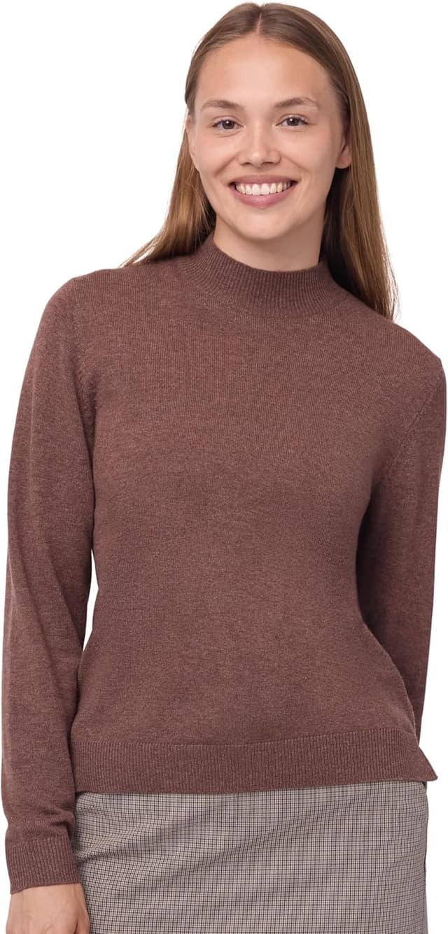 Thumbnail 6 de DANISH ENDURANCE Maglia donna dolcevita in lana merino e cashmere