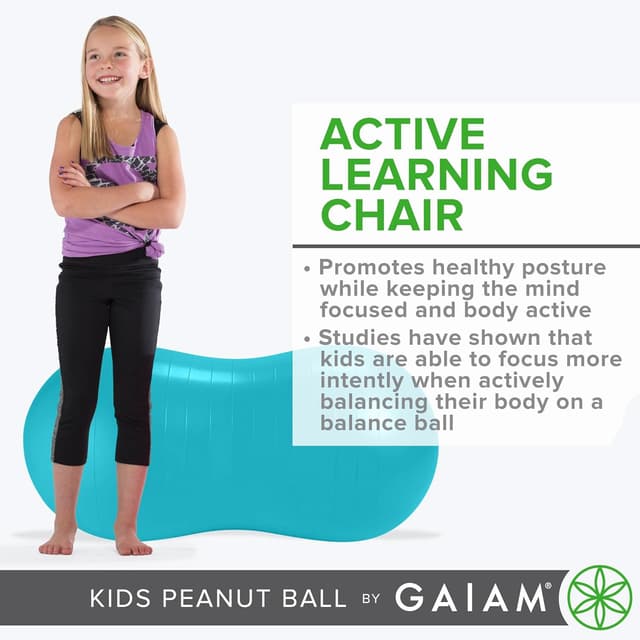Thumbnail 3 de Active Seat Peanut Balance Ball Chair 65 cm
