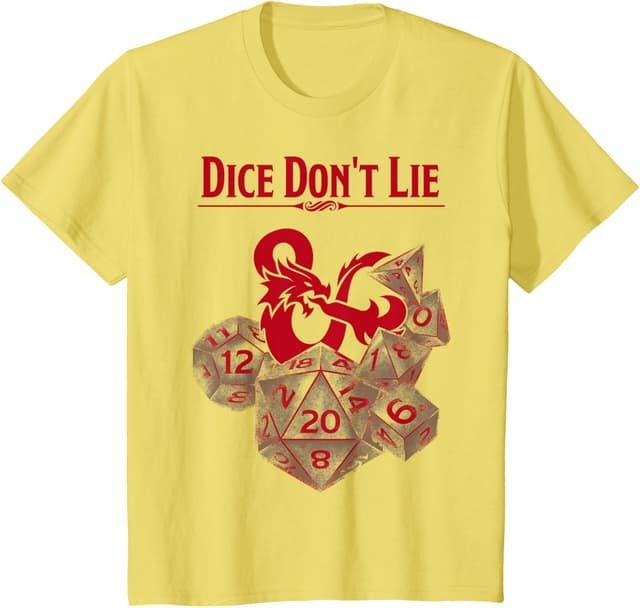 Thumbnail 3 de Dungeons & Dragons Dice Don't Lie Camiseta