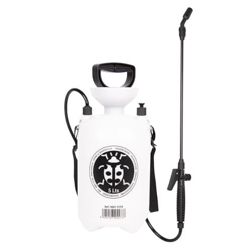 Detalle de Cofan pulverizador de presión manual de 5 litros (HDPE) para agricultura y jardinería