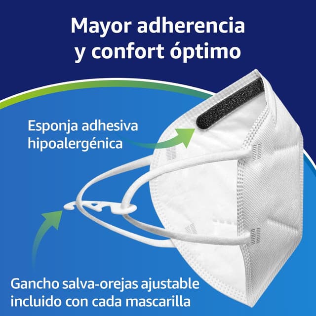 Thumbnail 3 de Polonord Adeste ADESTE 50 FFP2 Blancas 🎭