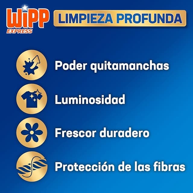 Thumbnail 4 de Wipp Express Detergente Líquido Limpio y Liso 85 lavados
