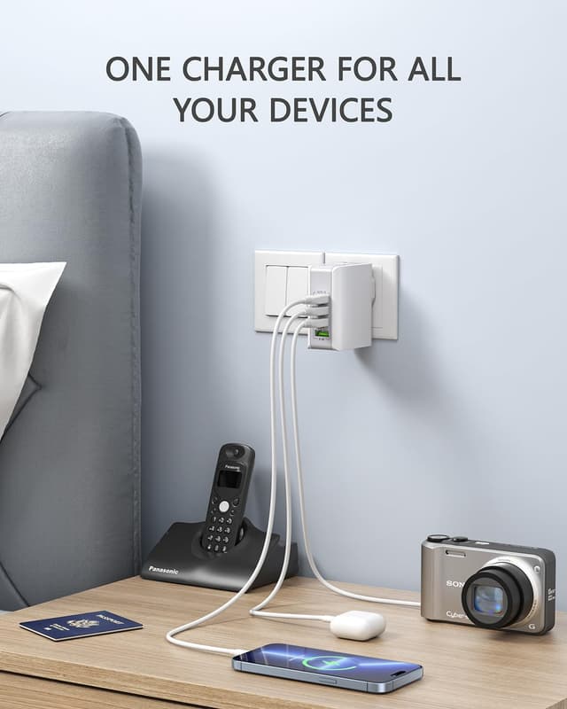 Thumbnail 4 de LENCENT Cargador USB multipuerto 4,4A