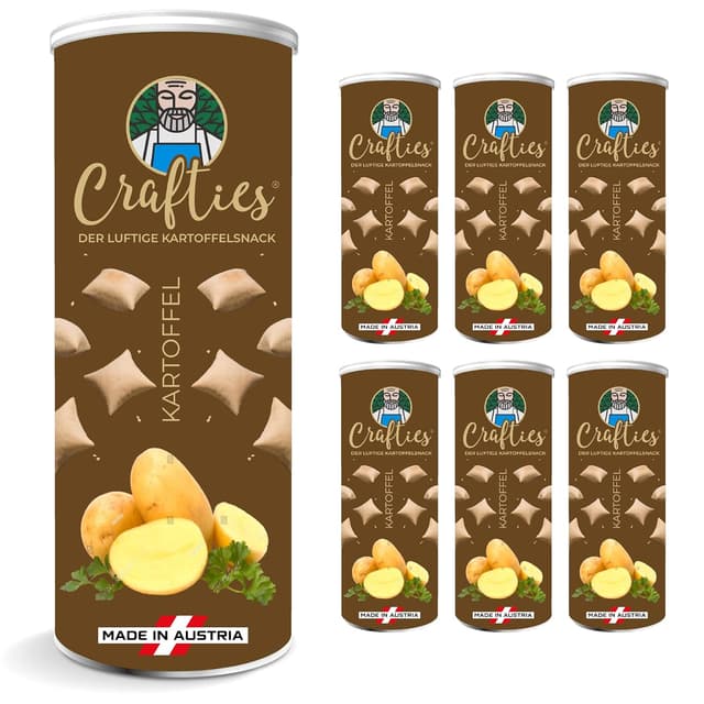 Imagen de Crafties Chips Kartoffel 12x60g en OfertitasTOP