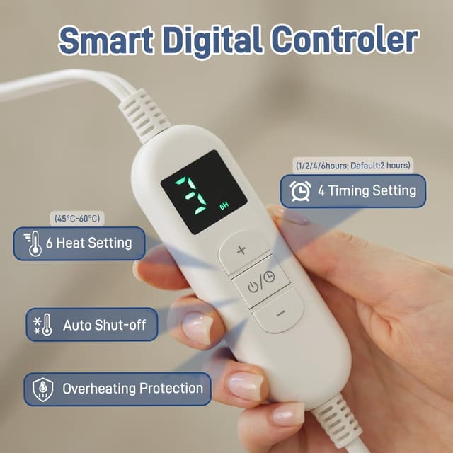 Thumbnail 2 de Ultralent Termoforo Elettrico 60x108 cm per Schiena e Collo ♨