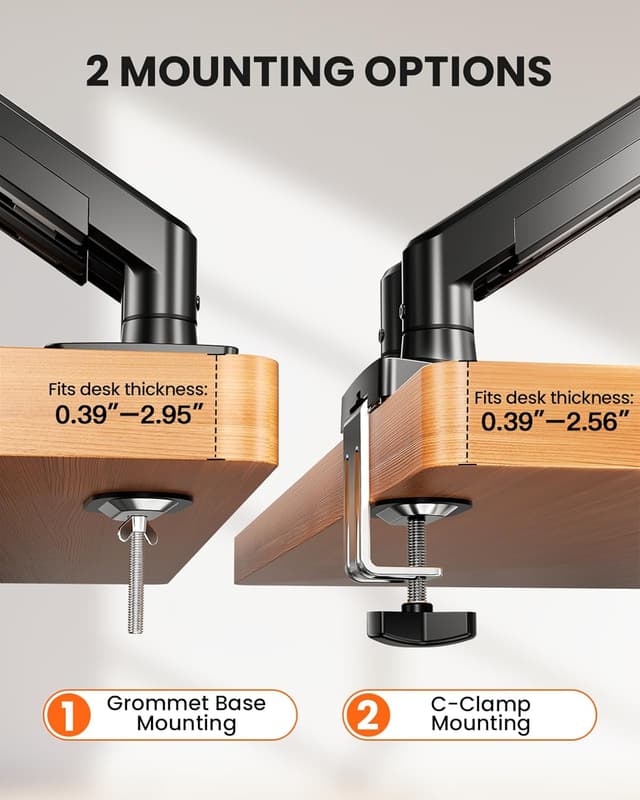 Thumbnail 2 de ErGear Dual Monitor Arm 13–32"