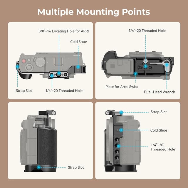 Thumbnail 2 de SMALLRIG 4515 Cage für Panasonic LUMIX S9