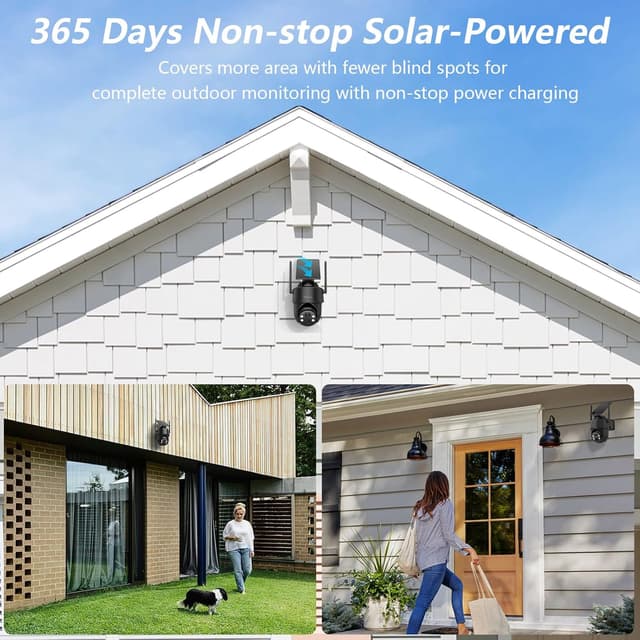 Thumbnail 3 de GALAYOU R1 4P 2K Wireless Outdoor PTZ Camera