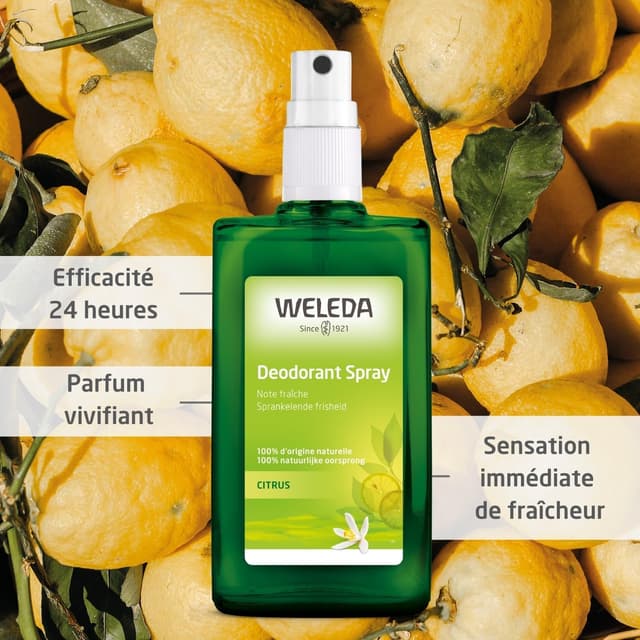 Thumbnail 1 de WELEDA Déodorant Citrus spray 100 ml