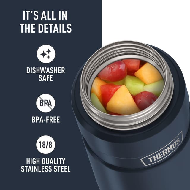 Detalle 2 de THERMOS Stainless King 24 Ounce vacuum-insulated jar 🥣