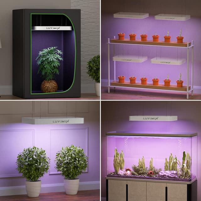 Thumbnail 6 de 1500W LED Grow Light 150W actual power 🌱