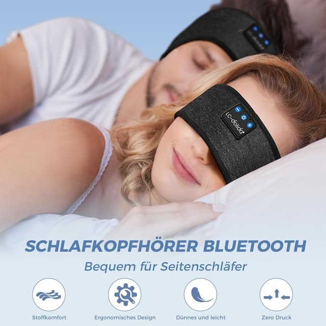 Detalle de Schlafkopfhörer Bluetooth 5.4 14 Stunden