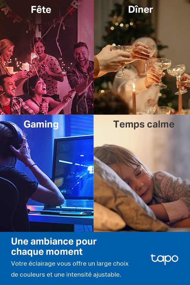 Detalle 1 de Tapo L430C(2-pack) Bombilla LED 40W