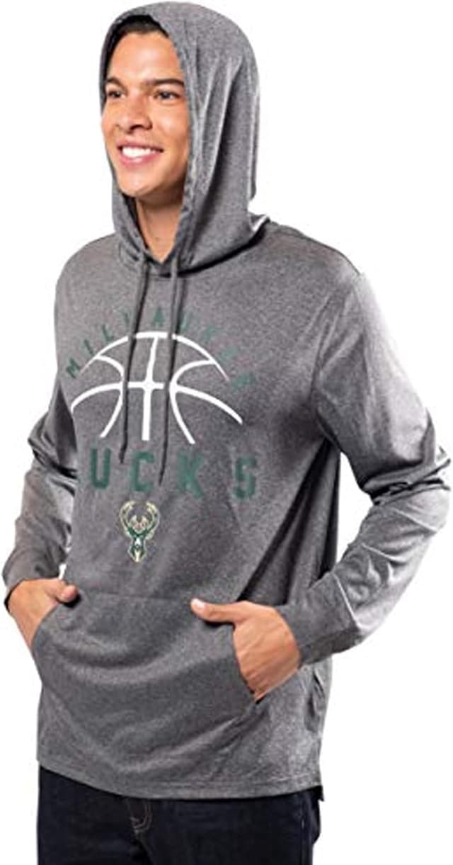Detalle de Ultra Game Men NBA Official Super Soft Lightweight Pullover Hoodie Sweatshirt (Ultra Game by UNK)