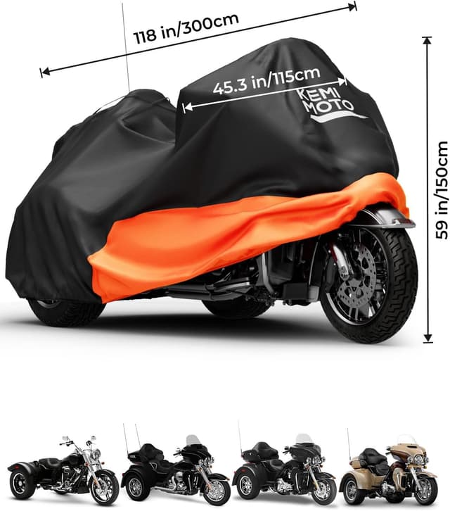 Thumbnail 2 de KEMIMOTO Heavy Duty 420D Trike Cover
