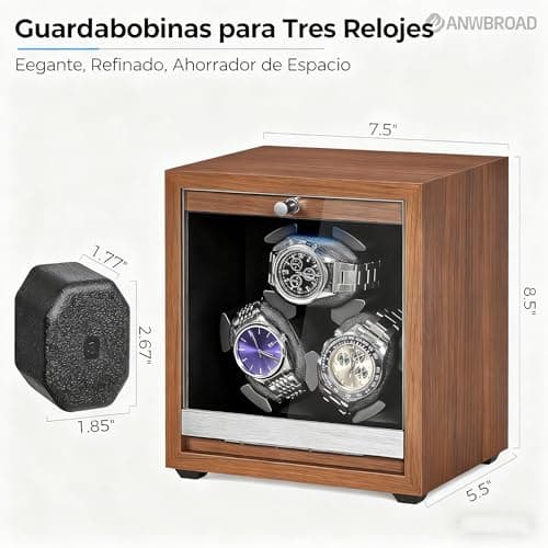 Thumbnail 5 de ANWBROAD JWW013M Caja para 3 relojes