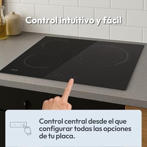 Thumbnail 5 de Candy CH63DCC vitrocerámica 60 cm 3 zonas