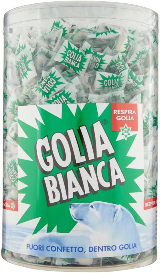 Imagen de Golia Bianca Caramelle dure menta e liquirizia 800 pezzi 🍬 en OfertitasTOP