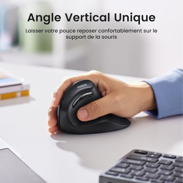 Detalle 2 de UGREEN Souris Bluetooth 4000 DPI ⚙