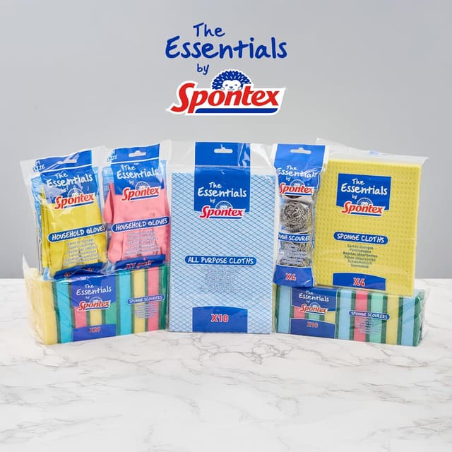 Thumbnail 4 de Spontex The Essentials Washing Up Sponge Scourers