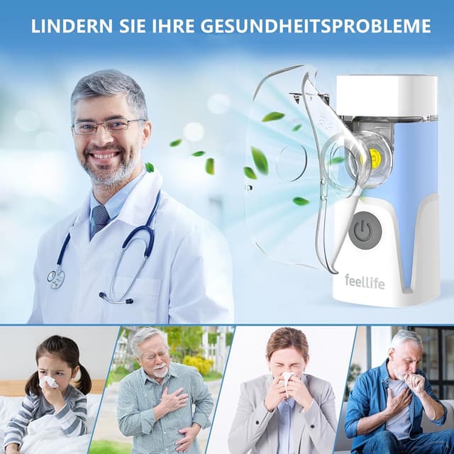 Thumbnail 6 de FEELLIFE Airpro Go Inhalator, 25 dB