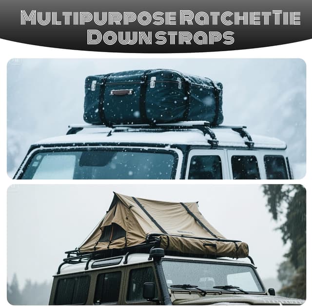 Thumbnail 6 de 10 Stück Spanngurt 25 mm x 1 m für Transport