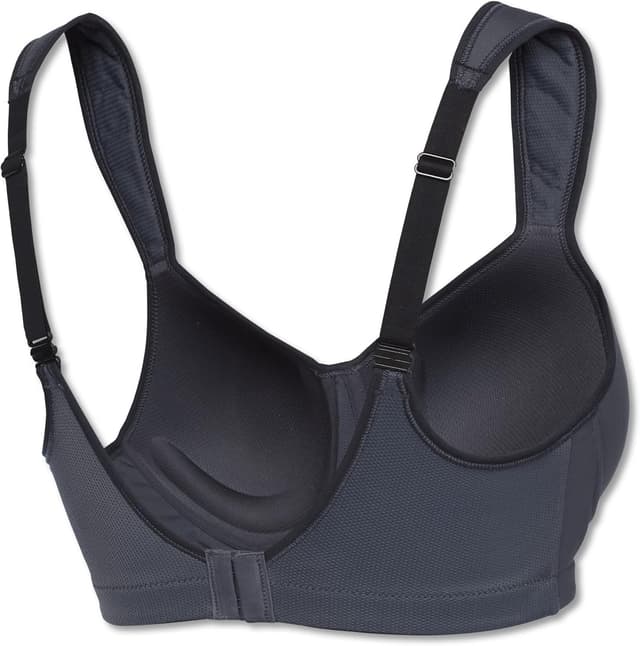 Detalle 2 de Schiesser Women’s Active Softcup Sports Bra (Anthracite)