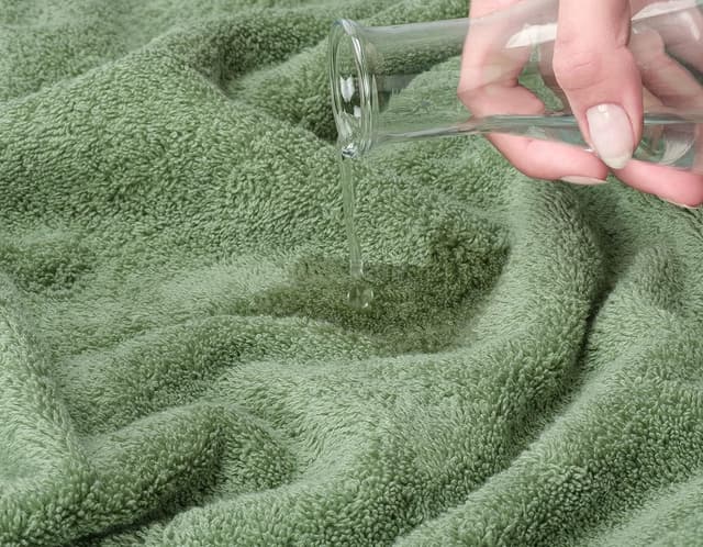 Thumbnail 6 de American Soft Linen Luxury 6-Piece Turkish Towel Set (Sage Green) — 600 GSM Cotton