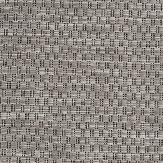 Detalle de Paco Home Outdoor Teppich Flachgewebe in Sisaloptik (meliert, einfarbig) wetterfest – 160 x 220 cm, Grau