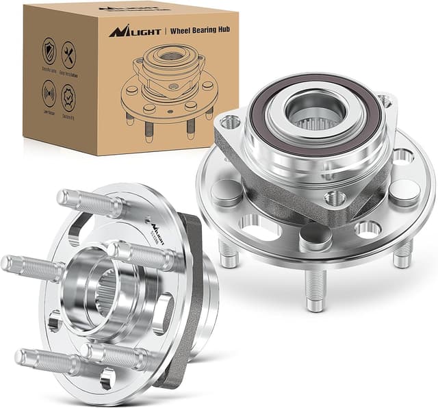 Detalle de Nilight Front or Rear Wheel Hub Bearing Assembly (5-Lug) for Chevy Equinox/Impala/Malibu, GMC Terrain & More