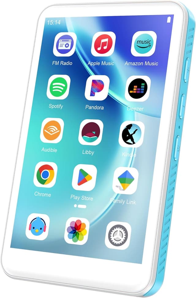 Detalle de SWOFY Lecteur MP3 160 Go Android 13 avec Bluetooth, Wi‑Fi et écran tactile 4 pouces (D08)